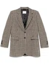 Circolo 1901 Cotton Single-breasted Jacket In Neutrals