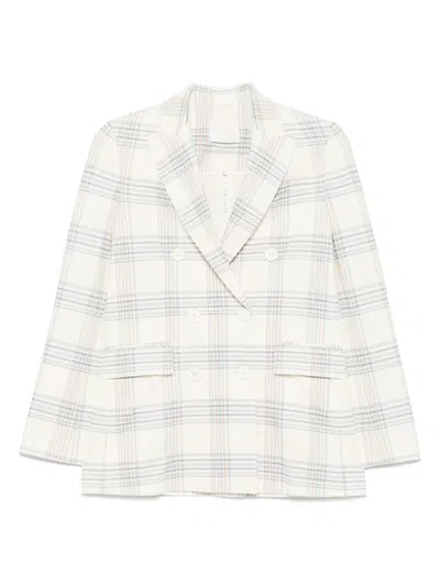 CIRCOLO 1901 CHECKED BLAZER
