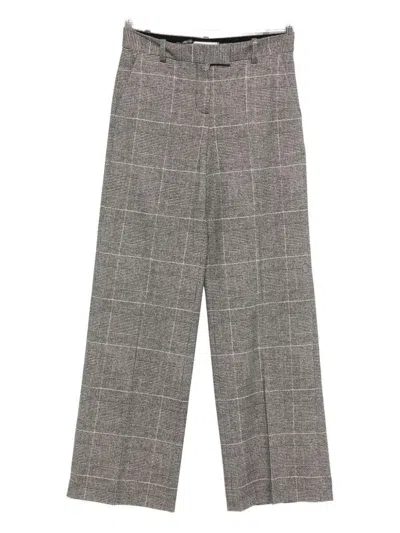CIRCOLO 1901 CHECKERED TROUSERS CIRCOLO 1901