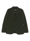 Circolo 1901 Buttoned Patch-pocket Jacket In Green