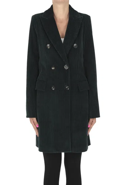 Circolo 1901 Corduroy Coat In Multi