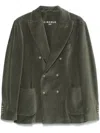 Circolo 1901 Corduroy Blazer In Green