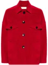 Circolo 1901 Corduroy Jacket In Red