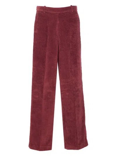 CIRCOLO 1901 CIRCOLO 1901 CORDUROY STRAIGHT-LEG PANTS