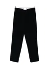 Circolo 1901 Cotton Trousers With Belt Loops And Pockets In Black
