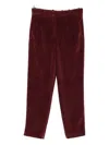 Circolo 1901 Corduroy Trousers In Brown