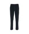 Circolo 1901 Corduroy Trousers With Drawstring In Blue
