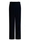 Circolo 1901 Trousers With Belt Loops And Side Pockets In Black