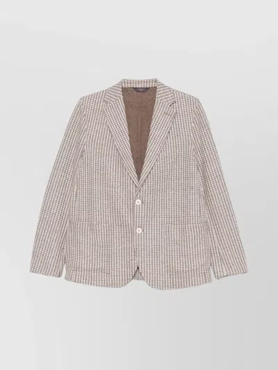 CIRCOLO 1901 COTTON AND LINEN BLEND JACKET