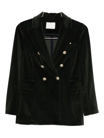 CIRCOLO 1901 COTTON DOUBLE-BREASTED JACKET