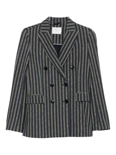 CIRCOLO 1901 CIRCOLO 1901 COTTON DOUBLE-BREASTED JACKET