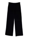 CIRCOLO 1901 COTTON PANTS WITH A VELVETY EFFECT