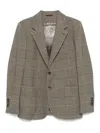 Circolo 1901 Cotton Single-breasted Jacket In Brown