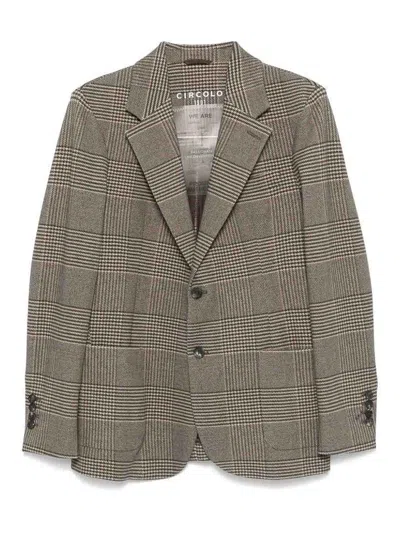 CIRCOLO 1901 COTTON SINGLE-BREASTED JACKET