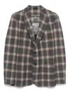 Circolo 1901 Cotton Single-breasted Jacket In Camel