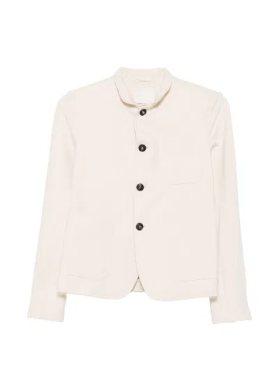Circolo 1901 Cotton Slim Fit Jacket In White