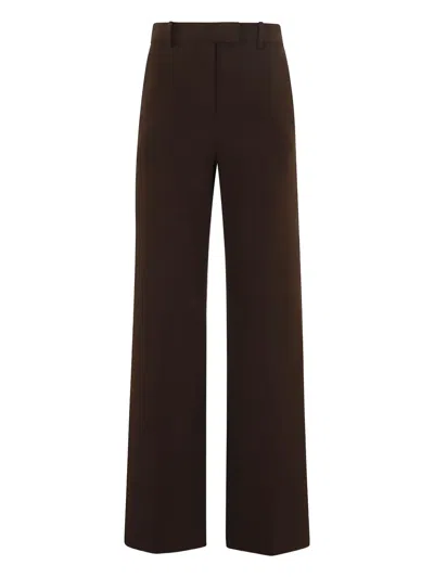 CIRCOLO 1901 COTTON STRAIGHT-LEG TROUSERS