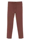 Circolo 1901 Trousers Cotton Belt Loops In Brown