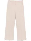 Circolo 1901 Cotton Trousers In Beige