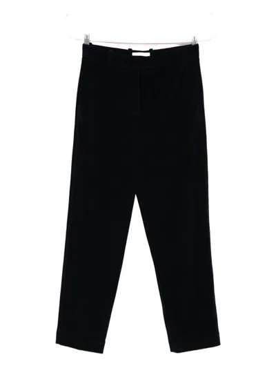 Circolo 1901 Cotton Trousers In Blue