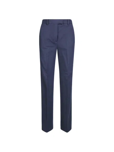 Circolo 1901 Casual Trousers With Belt Loops In Blue