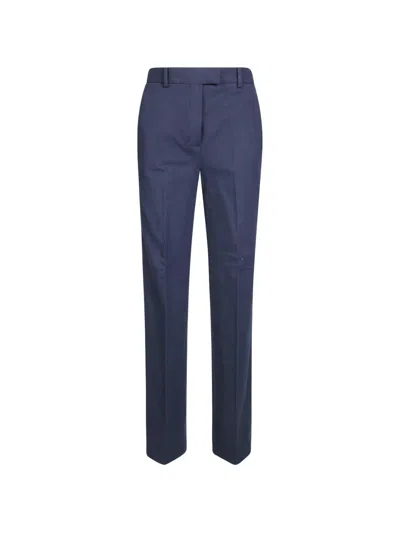 Circolo 1901 Cotton Trousers In Blue