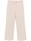 Circolo 1901 Cotton Trousers In White
