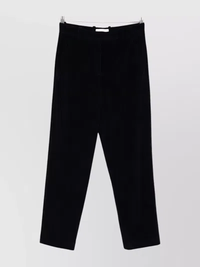 CIRCOLO 1901 COTTON TROUSERS WITH BELT LOOPS AND POCKETS