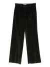 Circolo 1901 Wide-leg Cotton Trousers Featuring Multiple Pockets In Animal Print