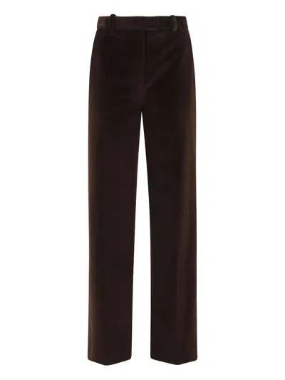 CIRCOLO 1901 COTTON WIDE-LEG TROUSERS
