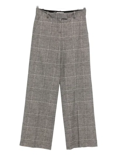 CIRCOLO 1901 COTTON WIDE-LEG TROUSERS
