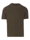 Circolo 1901 Crew-neck Short-sleeve T-shirt In Green