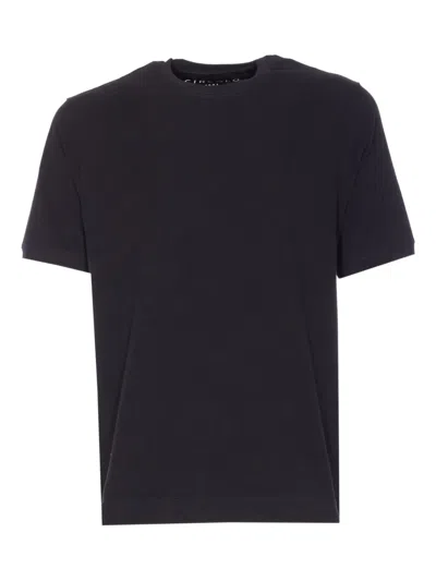 Circolo 1901 Crew-neck Short-sleeves T-shirt In Black