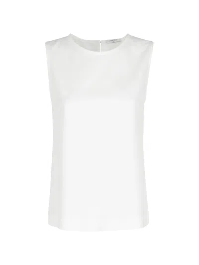 Circolo 1901 Crew-neck Tank Top In White