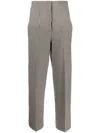 Circolo 1901 Cropped Straight-leg Trousers