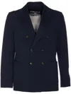 Circolo 1901 Double-breasted Blazer In 蓝色