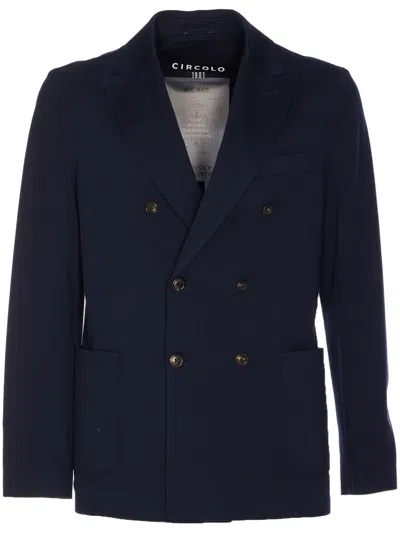 CIRCOLO 1901 DOUBLE-BREASTED BLAZER