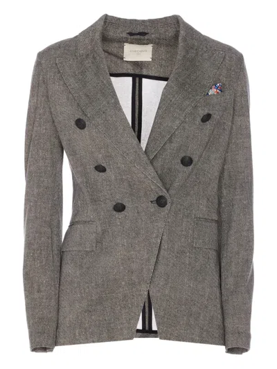 CIRCOLO 1901 DOUBLE-BREASTED BLAZER