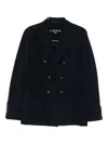 Circolo 1901 Double-breasted Blazer In Black