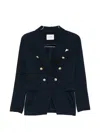 Circolo 1901 Double-breasted Blazer In Blue