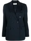 Circolo 1901 Double-breasted Button Blazer In Blau