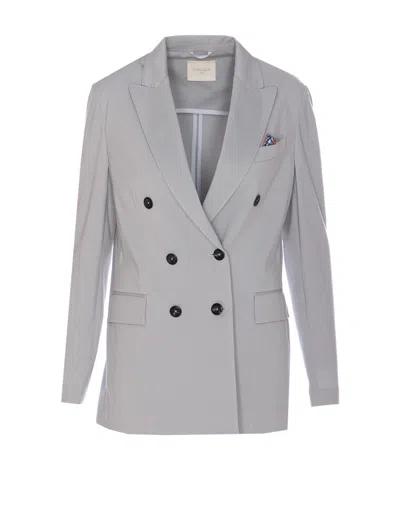 CIRCOLO 1901 DOUBLE BREASTED BUTTON JACKET