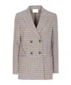 Circolo 1901 V-neck Jacket With Long Sleeves And Pockets In Multi