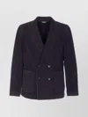 Circolo 1901 Double-breasted Jacket Featuring Pockets In Multi