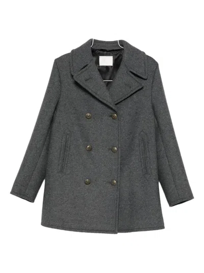 Circolo 1901 Double-breasted Jacket In Gray