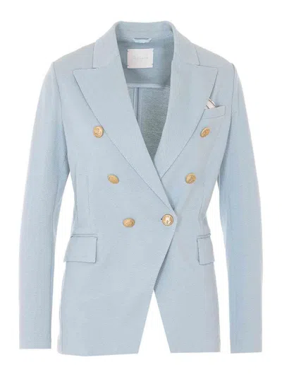 Circolo 1901 Double Breasted Jacket In Multi