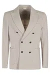 Circolo 1901 Double-breasted Plush Cotton Jacket