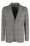 Circolo 1901 Double-breasted Tailored Jacket With Classic Check Pattern In Multi