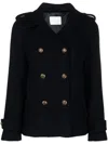 CIRCOLO 1901 CIRCOLO 1901 DOUBLE-BREASTED WOOL COAT