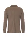 Circolo 1901 Double-breasted Button Jacket In Brown